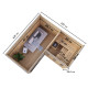 Sauna d'extérieur 5 places - parois 73mm - couleur noir - sans poêle - Paradise - KARIBU