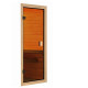 Sauna extérieur Mainburg 2 Set A bois brut avec vestibule 2 à 4 places 38mm - sans poêle - KARIBU