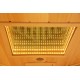 Sauna d'angle infrarouge chauffages carbone et full spectrum Vertical Black 2000W 2-3 places - SNÖ