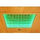 Sauna infrarouge chauffages carbone et full spectrum Vertical Black 2450W 3 places - SNÖ