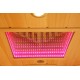 Sauna infrarouge chauffages carbone et full spectrum Vertical Black 2450W 3 places - SNÖ