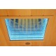 Sauna infrarouge chauffages carbone et full spectrum Vertical Black 2450W 3 places - SNÖ