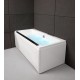 Baignoire balnéo + tablier - 170 x 80 cm - Maya - SPALINA