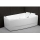 Baignoire balnéo duo + tablier - Sangha - mur à droite - 170 x 70 / 120 cm - SPALINA