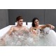 Baignoire balnéo duo + tablier - Sangha - mur à droite - 170 x 70 / 120 cm - SPALINA