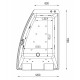 Baignoire balnéo duo + tablier - Sangha - mur à droite - 170 x 70 / 120 cm - SPALINA