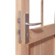 Sauna d'extérieur SKROLLAN 3 en bois massif 38mm 6 à 8 places avec porte opaque et vestibule - KARIBU