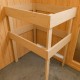 Sauna d'extérieur SKROLLAN 3 en bois massif 38mm 6 à 8 places avec porte opaque et vestibule - KARIBU