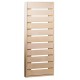 Banc de sauna en bois de tremble massif 50x138cm - Karibu