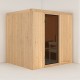 Sauna traditionnel modulable SODIN 3 à 4 places 68mm KARIBU