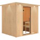 Sauna traditionnel modulable SODIN 3 à 4 places 68mm KARIBU