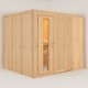 Sauna traditionnel modulable GOBIN 3 à 4 places 68mm KARIBU