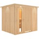 Sauna traditionnel modulable GOBIN 3 à 4 places 68mm KARIBU