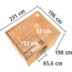 Sauna traditionnel modulable GOBIN 3 à 4 places 68mm KARIBU
