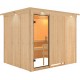 Sauna traditionnel modulable GOBIN 3 à 4 places 68mm KARIBU